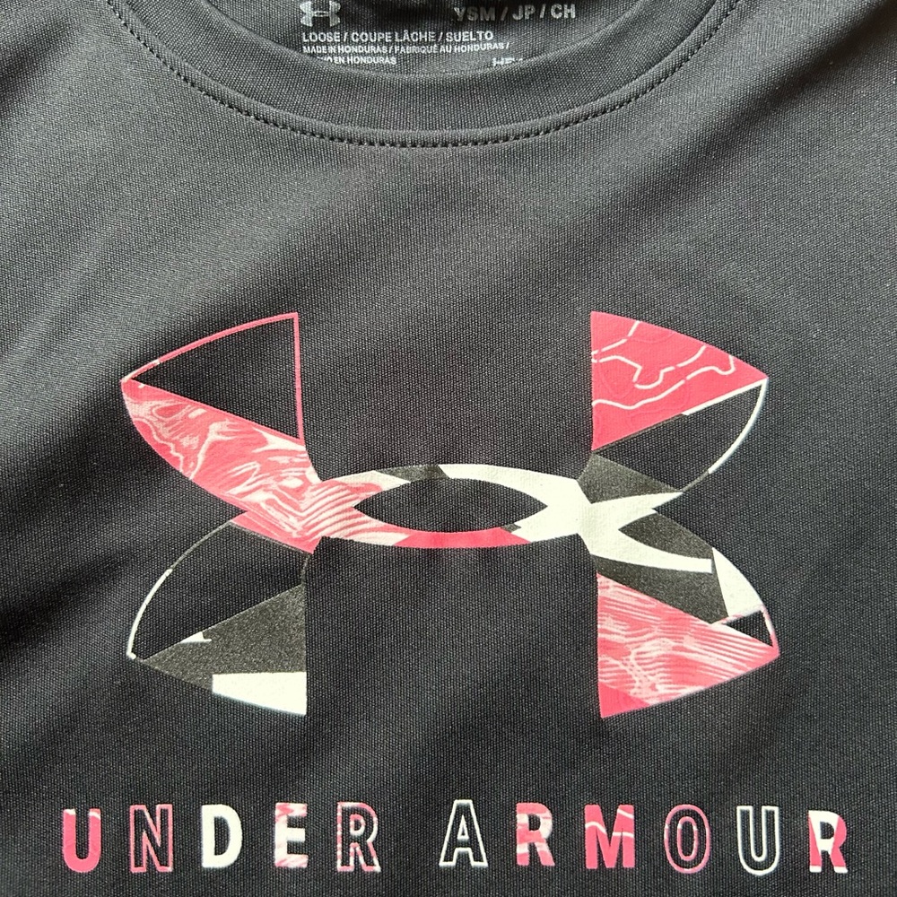 Long sleeve black athletic top